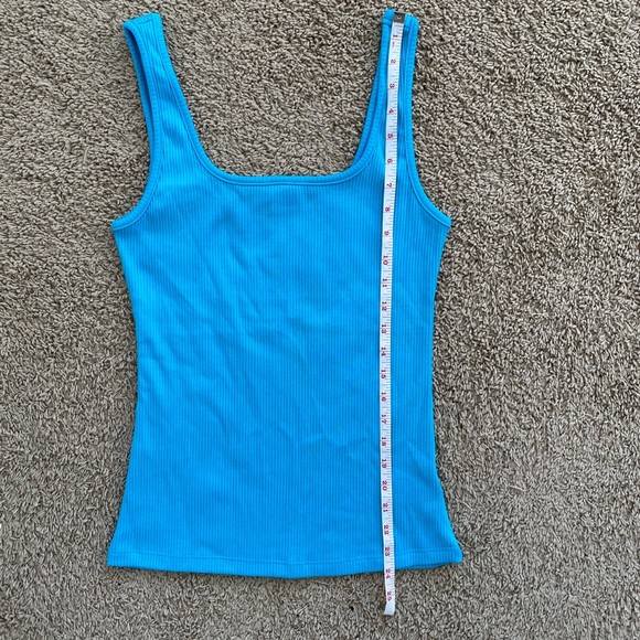 Anthropologie eri + ali Square Neck Ribbed Tank - Picture 9 of 9